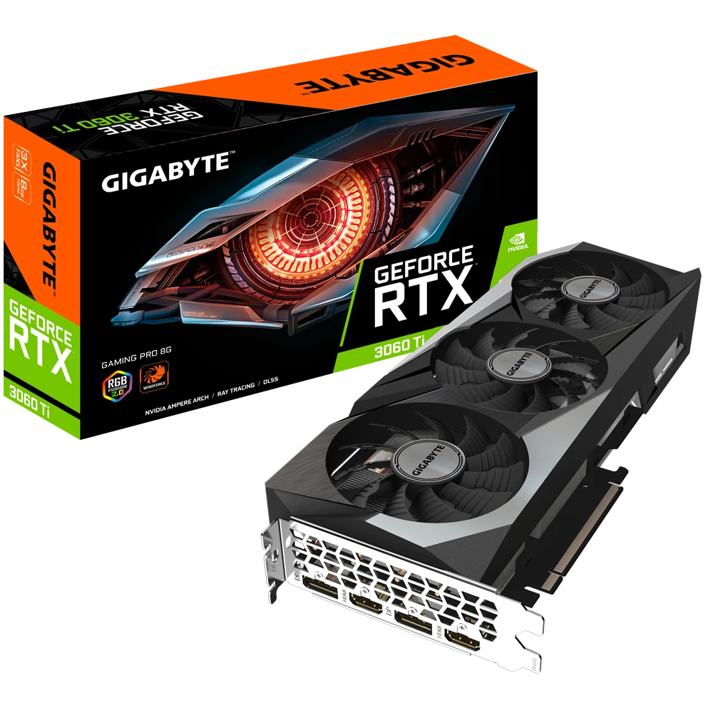Gigabyte GeForce RTX 3060 Ti GAMING PRO 8G  (Rev. 1.0)